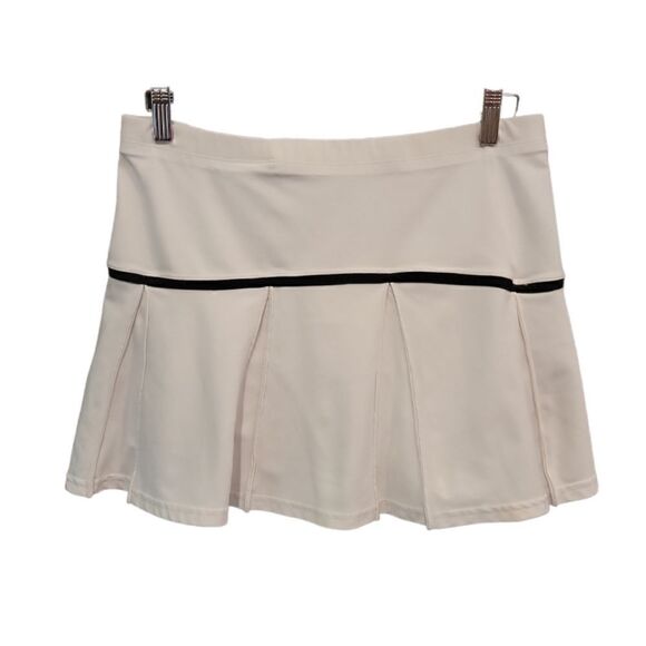 Nike White Ruffle Pleated Flounce Tennis Shirt Skort M - Picture 3 of 14